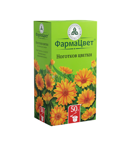 Ноготки календула цветки 50г