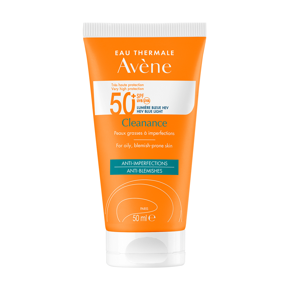 Авен Клинанс Солнцезащитный флюид SPF50+ для проблемной кожи 50мл C51631