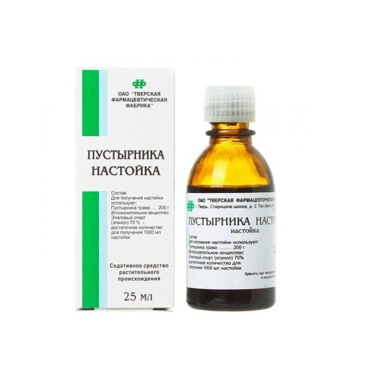Пустырника настойка 25мл