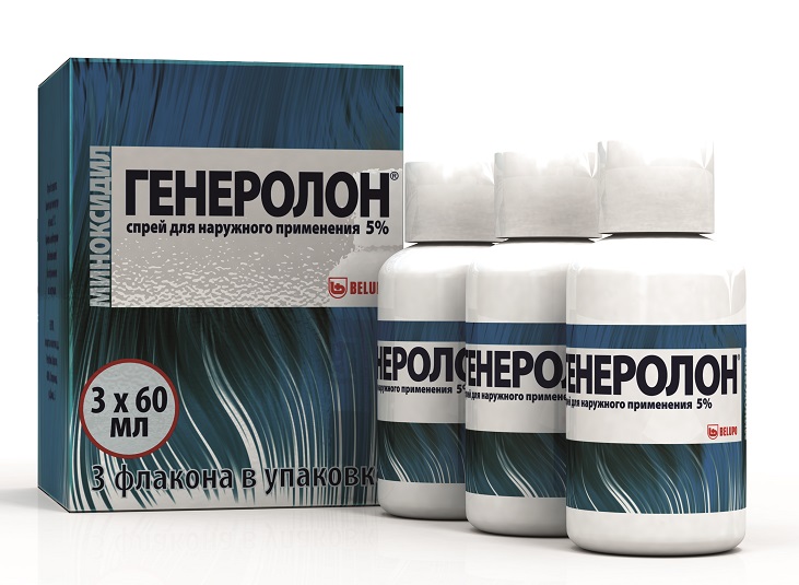 Генеролон спрей д наруж.прим. 5% 60мл №3