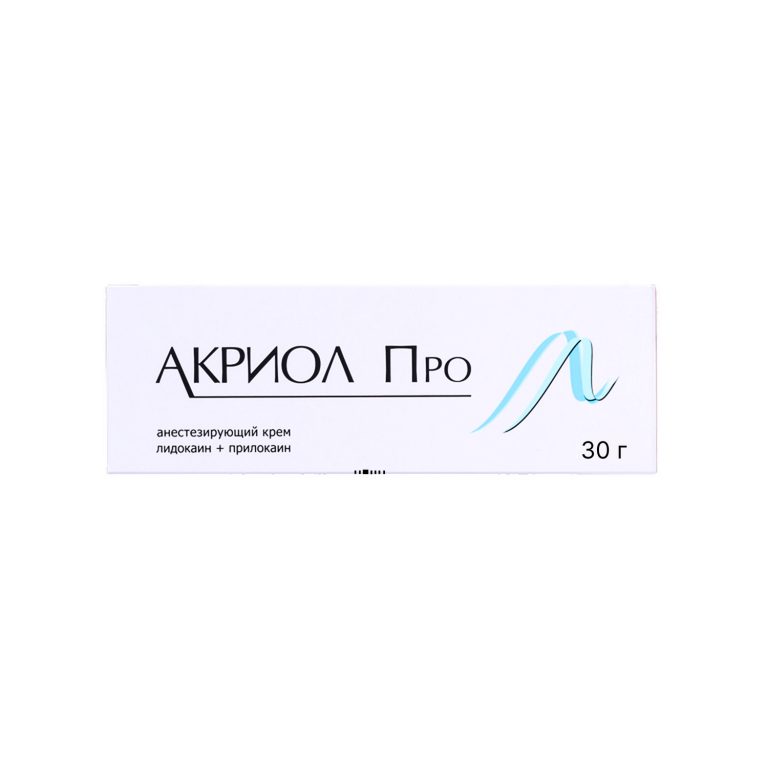 Акриол ПРО крем 2,5%+2,5% 30г