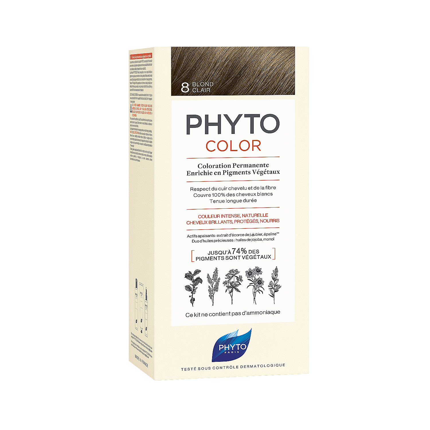 Phytosolba Phyto Hair Color краска для волос 8 светлый блонд
