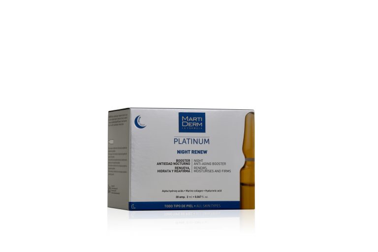 Martiderm Platinum сыворотка ночная восстанавливающая  2мл №30