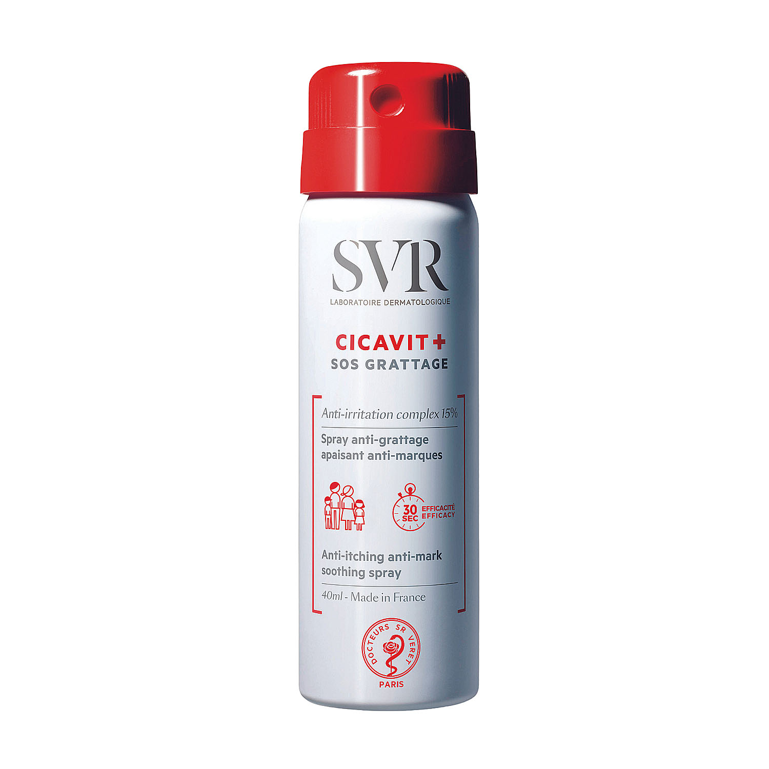 SVR CICAVIT+  SOS спрей успокаивающий 40мл