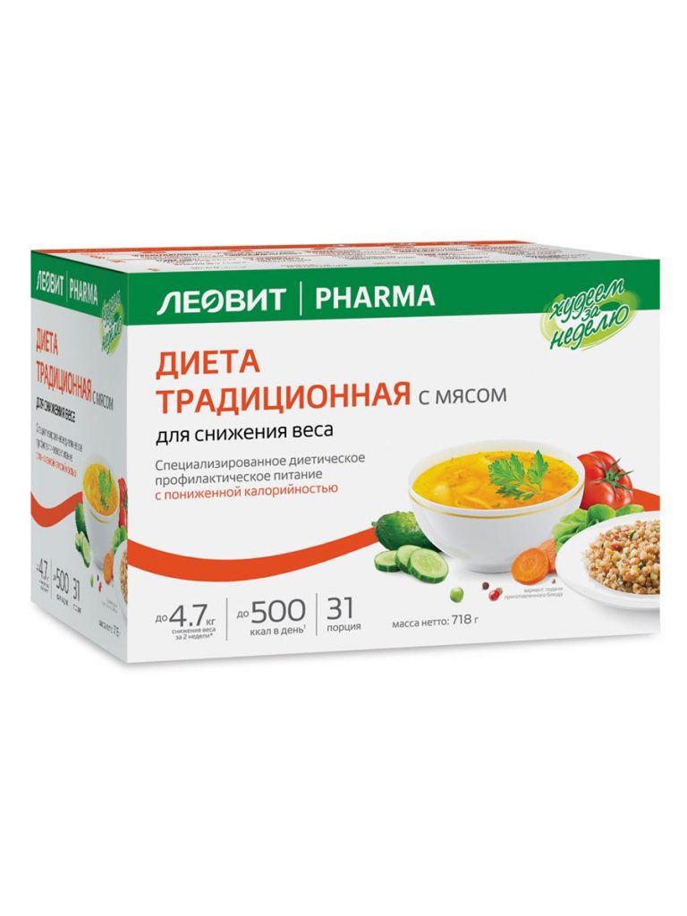 Худеем за неделю кейс Традиционная диета с мясом
