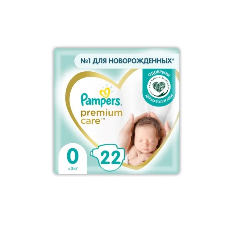 Памперс подгузники Премиум ньюборн 1-2,5кг 1,5-2,5 №22