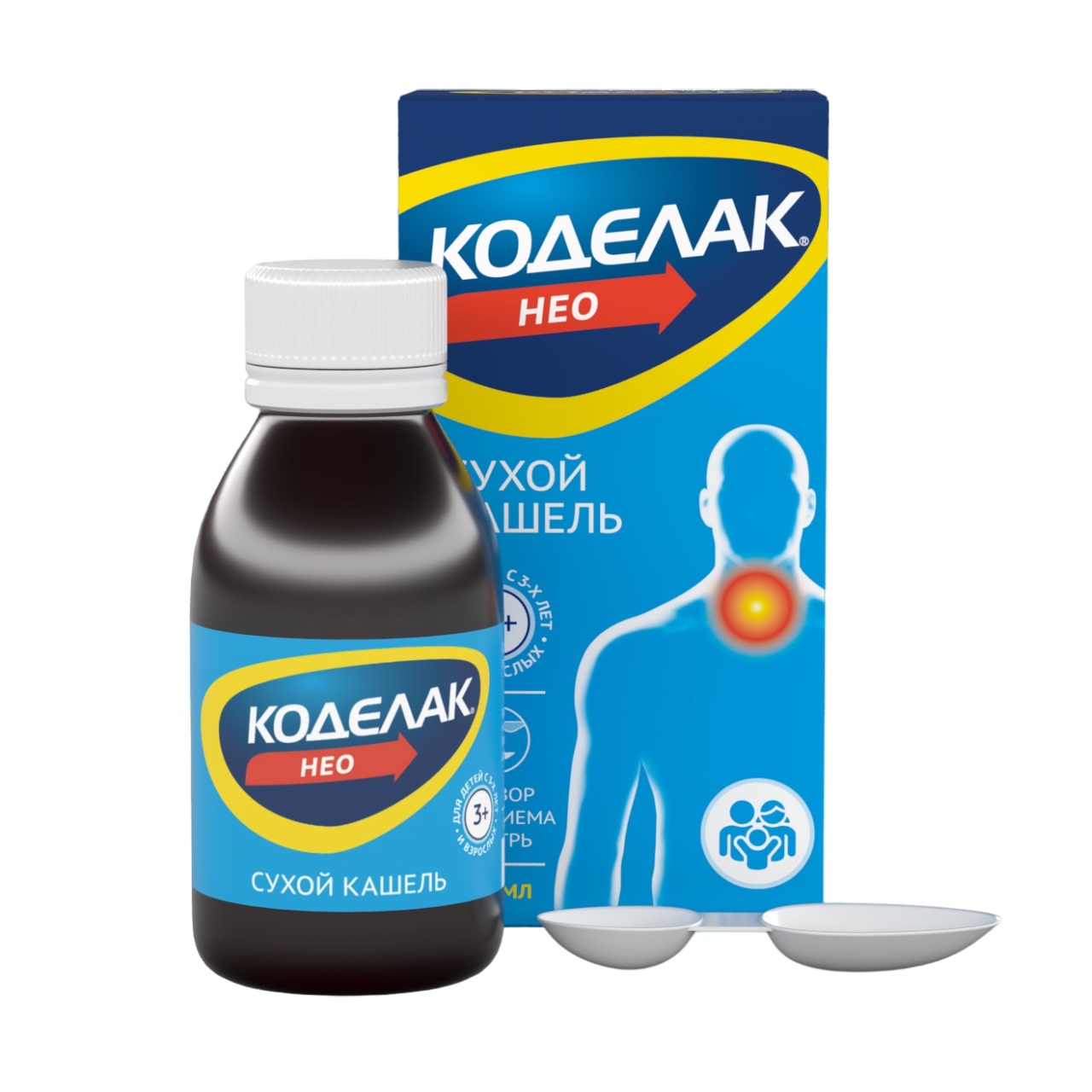 Коделак Нео р-р для внут. прим. 1,5 мг мл 100мл