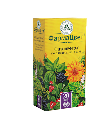 Фитонефрол урологический сбор ф п №20