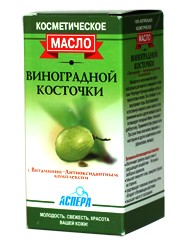 Аспера масло косметическое виноградная косточка витаминно-антиоксидантный комплекс 30мл