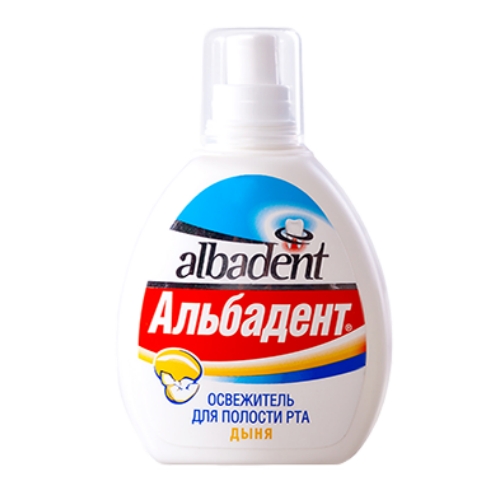Альбадент освежитель д полости рта дыня 35мл