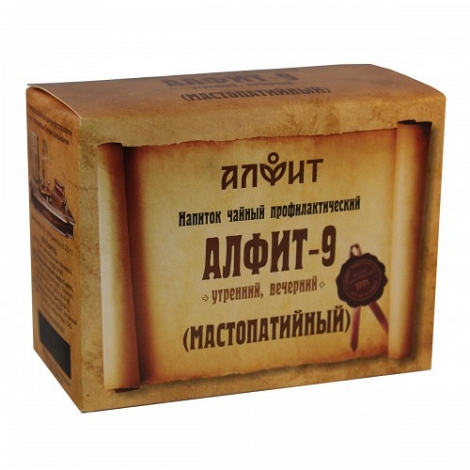 Алфитфиточай Мастопатийный утро вечер ф п №30х2