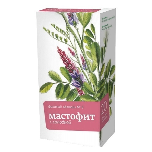 Алтай фиточай №5 Мастофит солодка ф п 2г №20