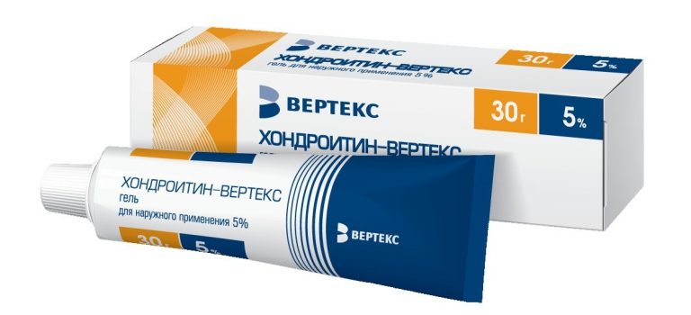 Хондроитин-Вертекс гель 5% 30г
