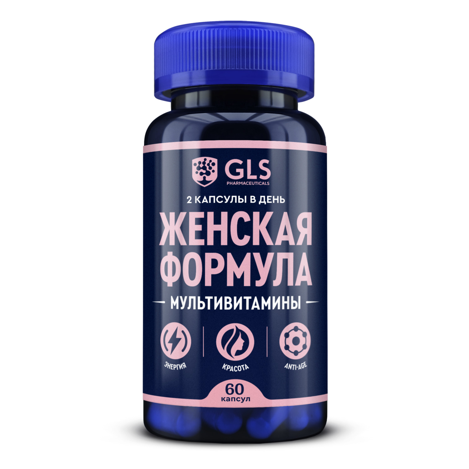 GLS женская формула мультивитамины капс. 430мг №60