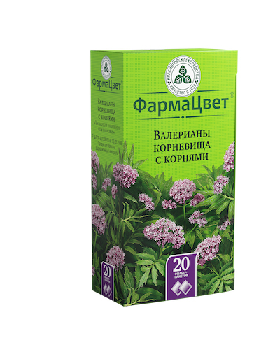 Валериана корневища с корнями ф п 1,5г №20
