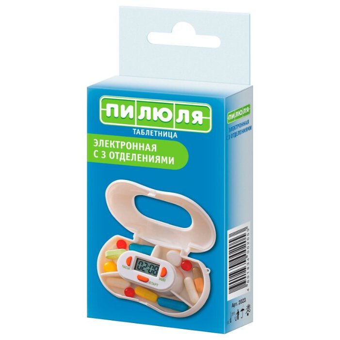 Таблетница электр. с таймером (д трех.видов прод-и)2023