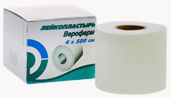 Лейкопластырь Верофарм 4смХ500см