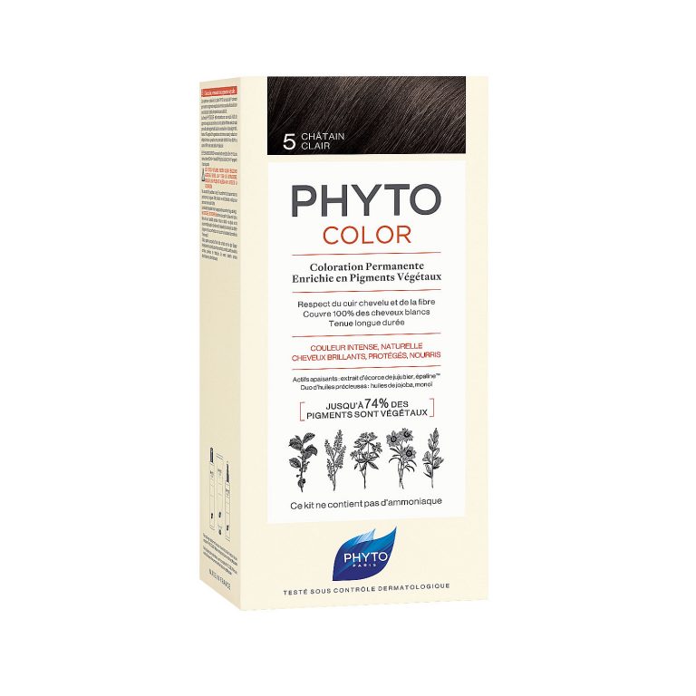 Phytosolba Phyto Hair Color краска для волос 5 светлый шатен 50 50 12мл