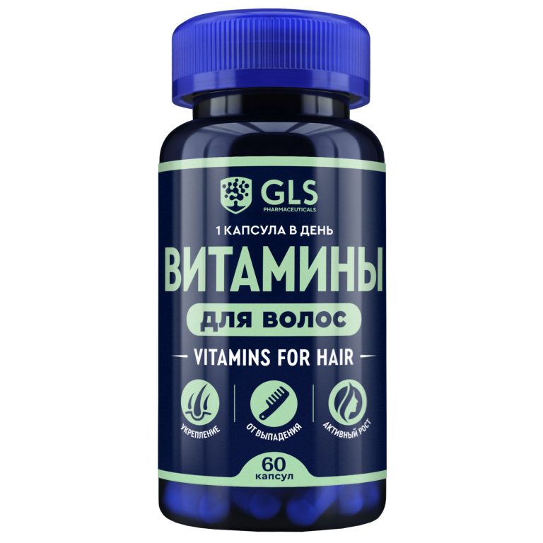 GLS Витамины для волос капс. 370мг №60