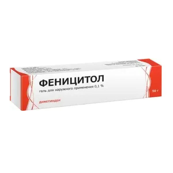 Феницитол гель д нар. прим. 0,1% 50г