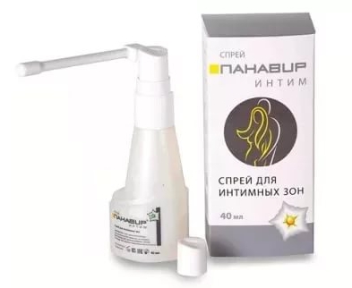 Панавир Интим спрей для интимных зон 40мл