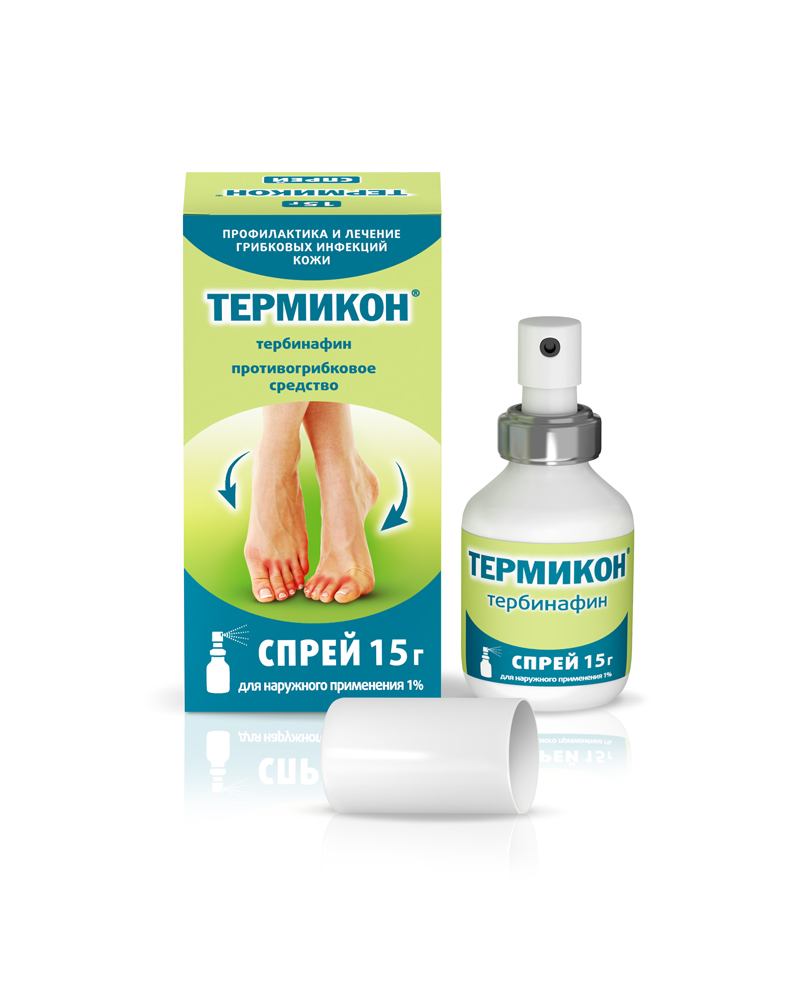 Термикон спрей 1% 15г