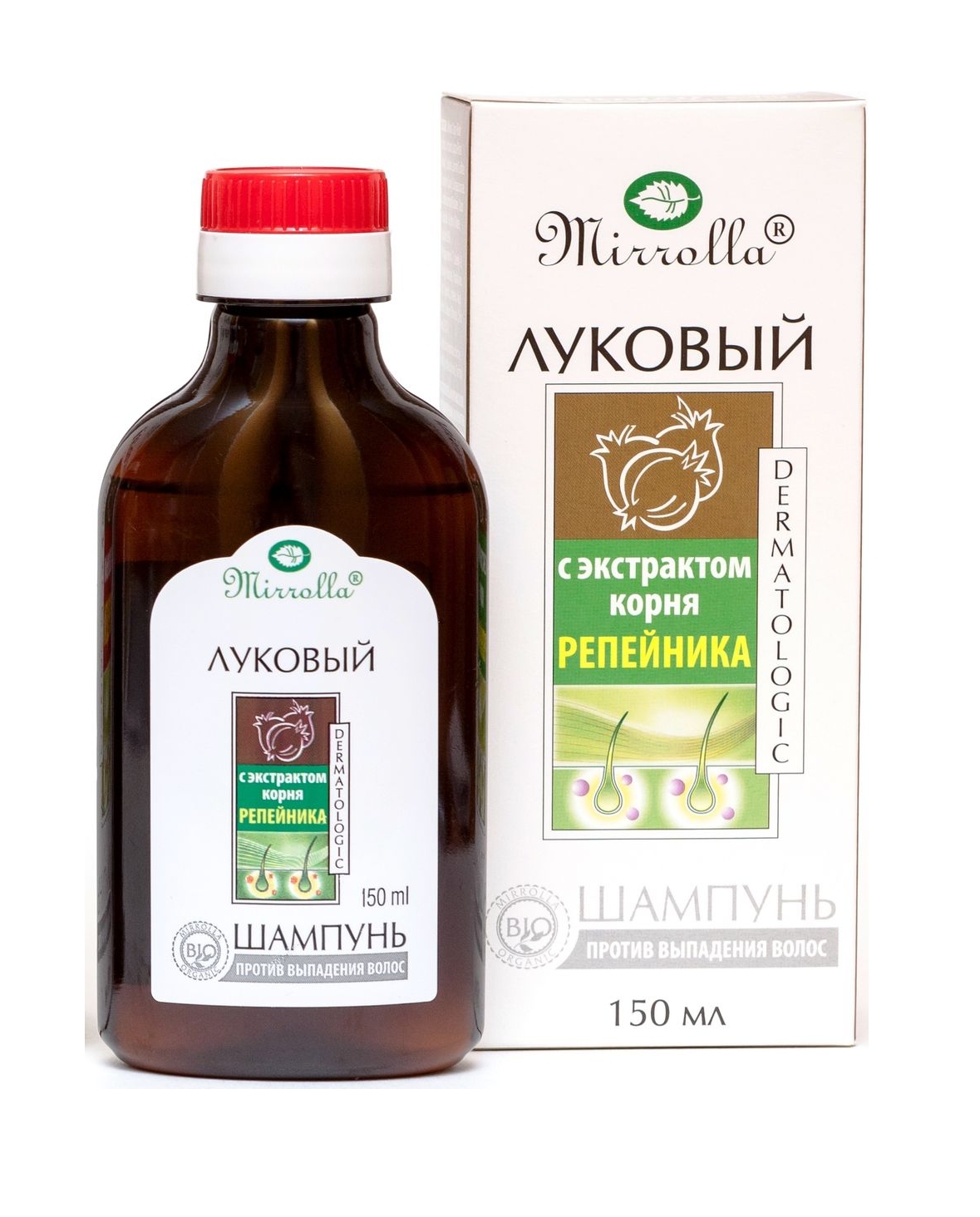 Шампунь Луковый экстракт корня репейника 150мл
