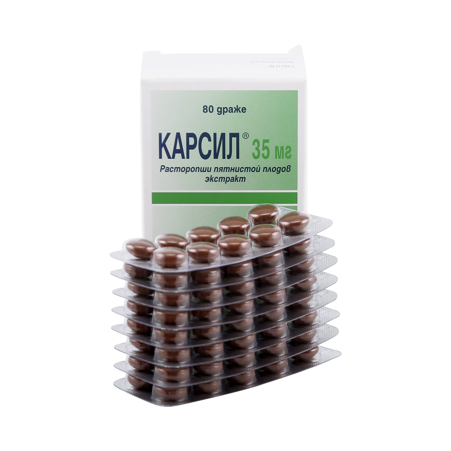 Карсил таб.п о 35мг №80