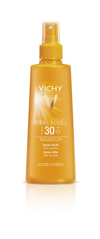 Виши Капиталь Идеал Солей спрей д тела солнцезащитный SPF30 200мл M3017503