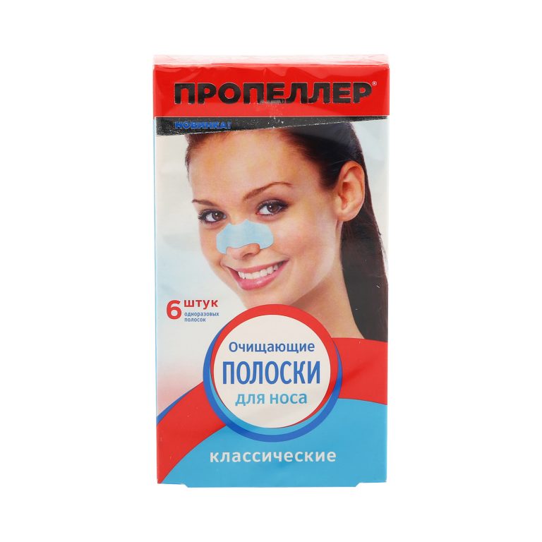 Пропеллер полоски д носа очищающие №6